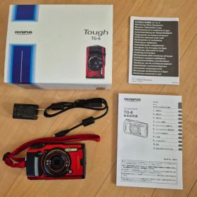 OLYMPUS Tough TG-6 デジタルカメラ 本体 レッド