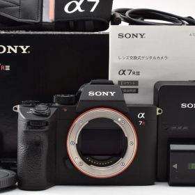 [完動美品] SONY ILCE-7RM3 α7R III ミラーレス 一眼 デジタルカメラ ボディ 箱付き #3061340A