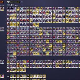 デスティニー2 300 Exotics| 32 Crafted Weapons| 74k Triumph| 70 Days Played| 30 Exotic Catalysts| 91 Exotic Ornaments| 6 Titles| Exotic Class Item On Warlock & Titan| STACKED
