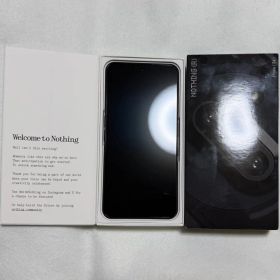 【極美品】Nothing phone (3a)ブラック 8GB/128GB 本体