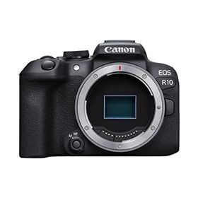キヤノン EOS R10 ミラーレス Vlog カメラ 24.2MP 4K動画 DIGIC X イメージプロセッサー 高速撮影 被写体追跡 コン