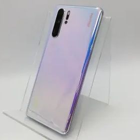 【中古】Huawei docomo 【SIMロックあり】 HUAWEI P30 Pro HW-02L Breathing Crystal【大宮東口】保証期間１ヶ月【ランクC】