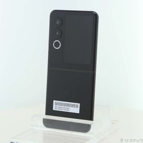 (中古)ZTE nubia Flip 2 128GB ブラック A404ZT Y!mobile SIMフリー(377-ud)