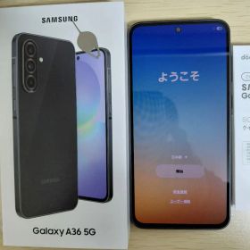 【美品】Galaxy A36 5G SC-5本体と新品ケース