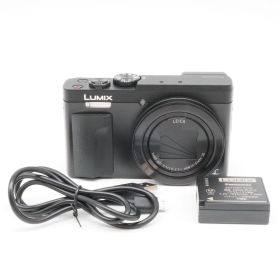 【美品】Panasonic LUMIX DC-TZ90 ブラック コンパクトデジタルカメラ