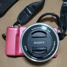 SONY α5000 ミラーレス一眼カメラ ピンク