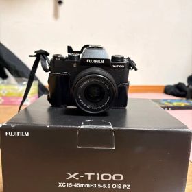FUJIFILM 富士フイルム X-T100 ミラーレス一眼…