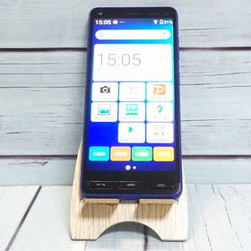 Y!mobile 京セラ かんたんスマホ2+ A201KC ブルー 727