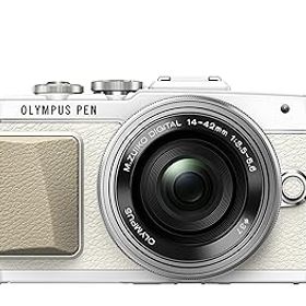 【中古】【39shop】OLYMPUS★PEN E-PL7 14-42mm EZレンズキット ホワイト ミラーレス一眼 E-PL7 EZ LKIT WHT（非常に良い）