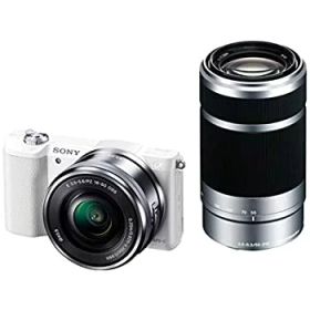 【中古】ソニー ミラーレス一眼 α5100 ダブルズームキット E PZ 16-50mm F3.5-5.6 OSS + E 55-210mm F4.5-6.3