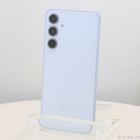 (中古)SAMSUNG Galaxy A55 5G 128GB オーサムアイスブルー SCG27 au SIMフリー(276-ud)