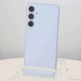 (中古)SAMSUNG Galaxy A55 5G 128GB オーサムアイスブルー SCG27 au SIMフリー(198-ud)