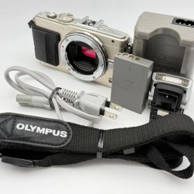 【良品/フラッシュ付】OLYMPUS オリンパス PEN Lite E-PL6 ボディ シルバー