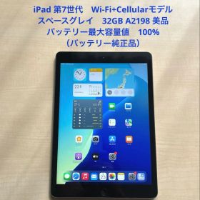 iPad 第7世代 Cellular グレイ 32GB A2198 美品 #4
