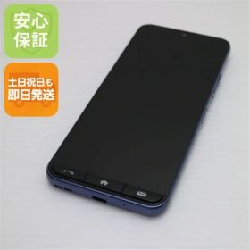 新品同様 SIMフリー かんたんスマホ A402ZT ネイビー スマホ ZTE 即日発送 土日祝発送OK 02000