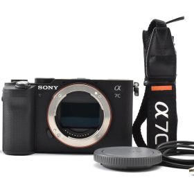 ■429ショットの極上品■ SONY ソニー α7C ILCE-7C ブラック #G187