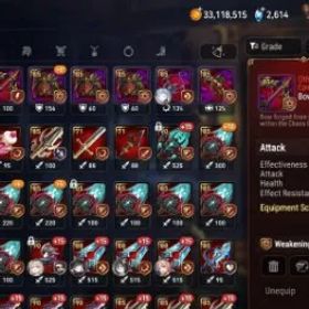 Seven Knights Re:BIRTH Global|4 EX7[MeliaTC1,JuriTC0,FaiTC0,GelidusTC0]3.4K Ruby|Netmarble|7KR120B