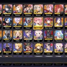 Seven Knights Re:BIRTH GLOBAL SEA|Lv 24|24 Legend,12 Special|YoongunTC6+,FreyjaTC2,SunranTC1,Teo,Biscuit,Dellons,Etc|5 Legend Pet|LogNetmarble|SKR1179