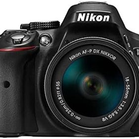 【中古】Nikon デジタル一眼レフカメラ D5300 AF-P ブラック 18-55 VR レンズキット ブラック D5300LKP18-55 カメラ 中古 人気 おすすめ 高画質