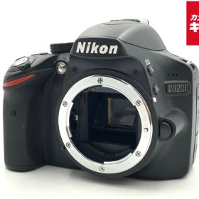 【中古】 【良品】 ニコン D3200 ボディ ブラック 【デジタル一眼レフ】 【6ヶ月保証】