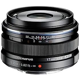 【中古】Olympus M.Zuiko Digital - Wide-angle lens - 17 mm - f/1.8 - Micro Four Thirds - for Olympus E-P3, E-P5, E-PL1s, E-PL3, E-PL5, E-PL6, E-