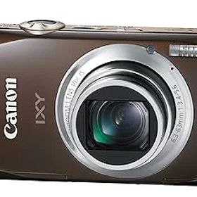 【中古】【39shop】Canon★デジタルカメラ IXY50S ブラウン IXY50SBW 1000万画素裏面照射CMOS 光学10倍ズーム 3.0型ワイド液晶 フルHD動画（非常に良い）