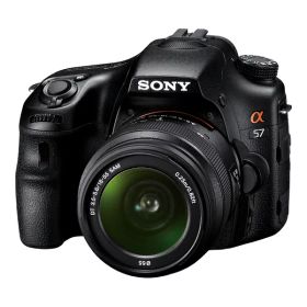 【中古】【1年保証】【美品】SONY α57 ズームレンズキット DT 18-55mm SAM [SLT-A57K]