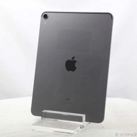 【中古】Apple(アップル) iPad Pro 11インチ 64GB スペースグレイ MTXN2J／A Wi-Fi 【377-ud】